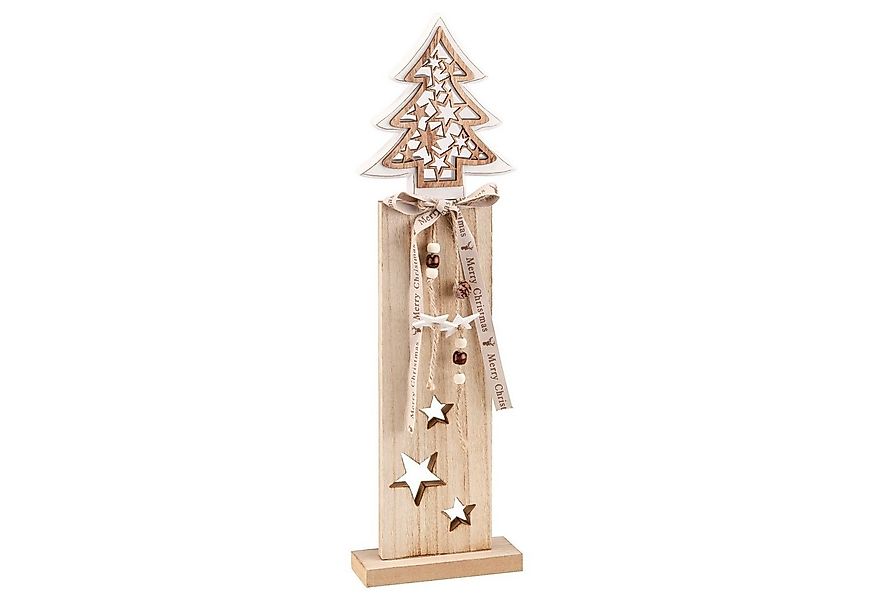Gravidus Weihnachtsfigur Deko Holzsäule Tannenmotive Weihnachten günstig online kaufen
