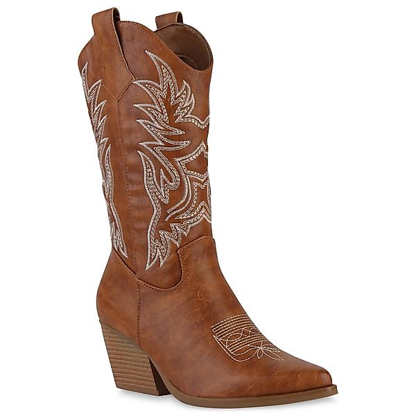 VAN HILL 840142 Cowboystiefel Schuhe günstig online kaufen