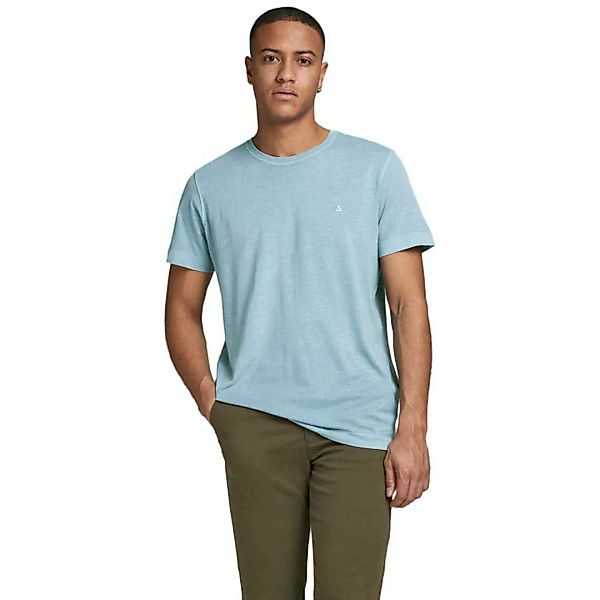 Jack & Jones Washed Kurzärmeliges T-shirt XL Faded Denim / Regular Fit / Ov günstig online kaufen