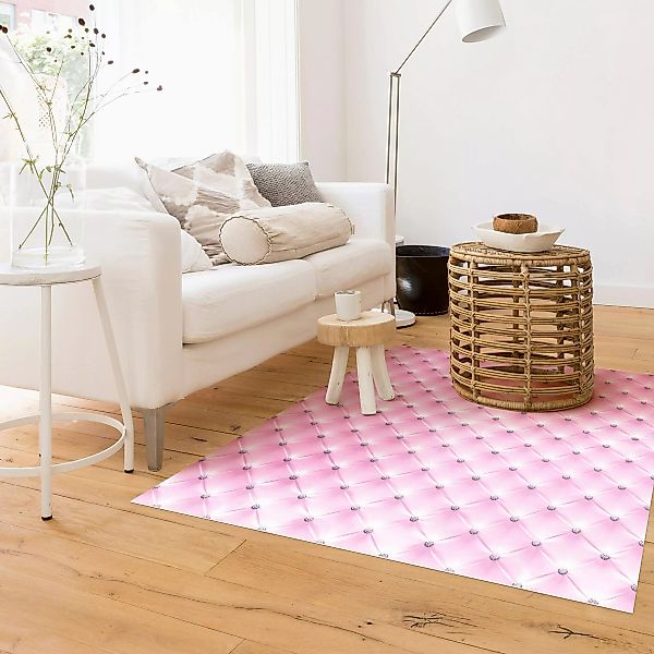 Vinyl-Teppich Diamant Rosa Luxus günstig online kaufen