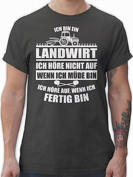 Shirtracer T-Shirt Ich bin ein Landwirt Landwirt Geschenk Bauer günstig online kaufen