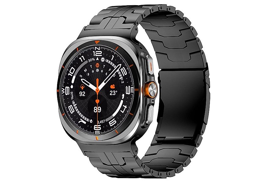 Wigento Smartwatch-Armband Für Samsung Galaxy Watch Ultra 47mm Three Bead M günstig online kaufen