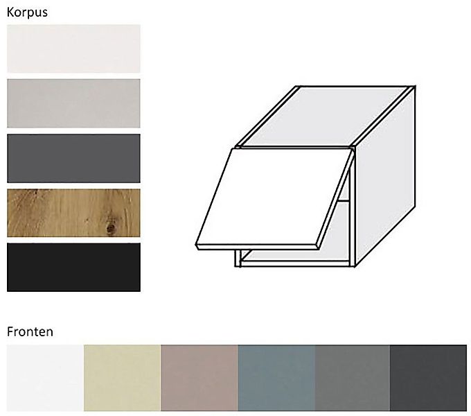 Feldmann-Wohnen Klapphängeschrank Kvantum (1-türig, 1 Fach, günstig online kaufen