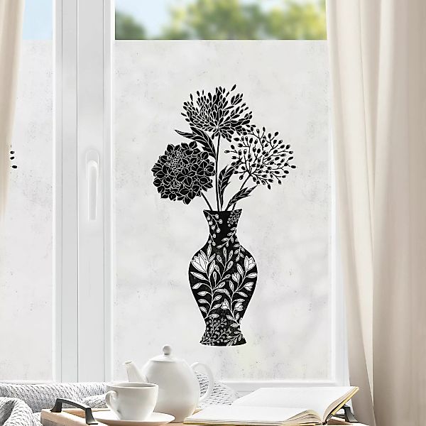 Fensterfolie Vase V günstig online kaufen