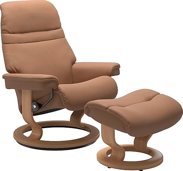 Stressless Relaxsessel "Sunrise" Relaxsessel mit Hocker, mit Classic Base, günstig online kaufen