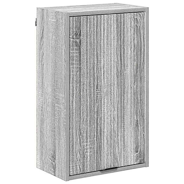 vidaXL Badezimmerspiegelschrank Badezimmer Schrank Grau Sonoma günstig online kaufen
