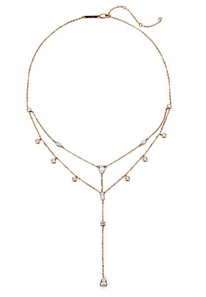 Hey Happiness Statementkette mit Tropfen Kristallen, günstig online kaufen