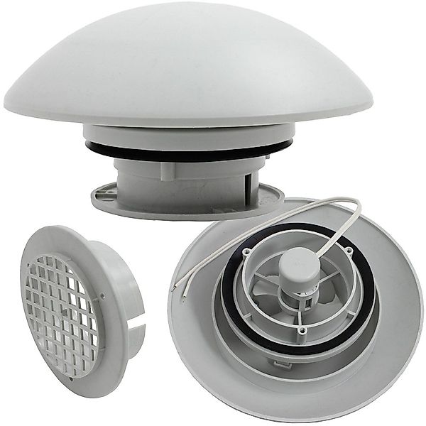 Comet Dachfenster 12 Volt Dachlüfter Pilzlüfter günstig online kaufen