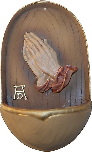 Dekofigur Heiligenfigur Weihwasserkessel "Dürer" 12,4 cm günstig online kaufen