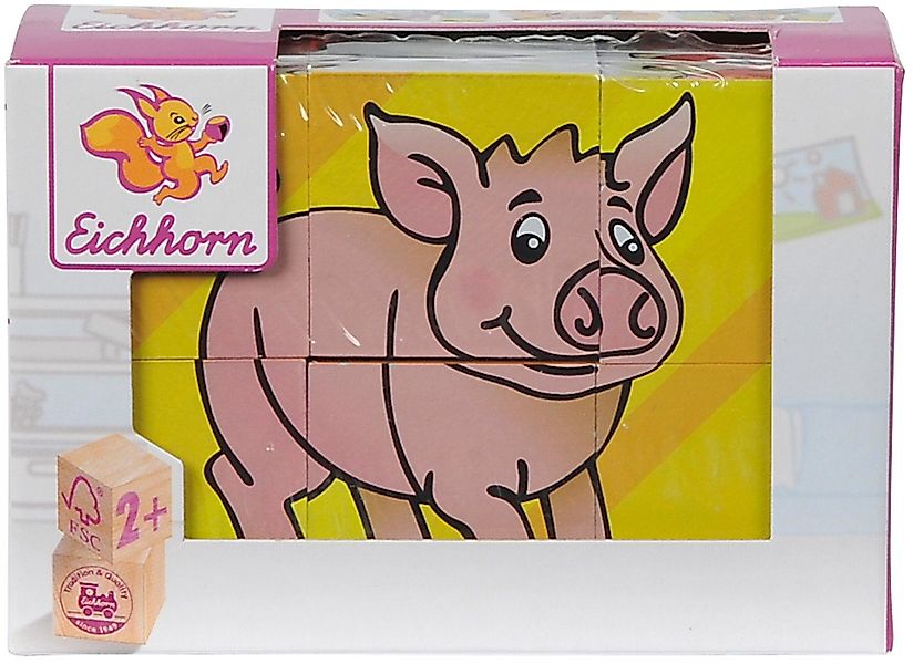 Eichhorn Puzzle 6 Teile Kinder Würfel günstig online kaufen