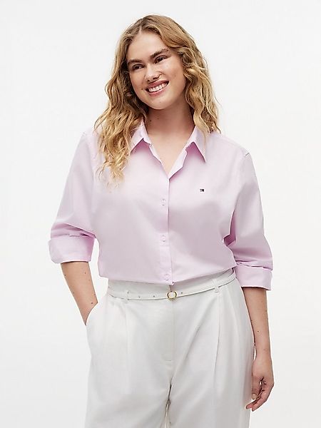 Tommy Hilfiger Curve Hemdbluse CRV ESS POPLIN REGULAR SHIRT in Großen Größe günstig online kaufen