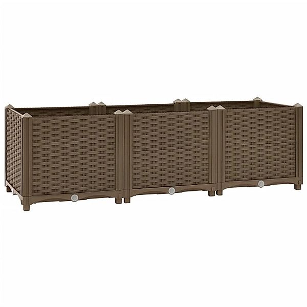 vidaXL Hochbeet 120x40x38 cm Polypropylen 836299 günstig online kaufen