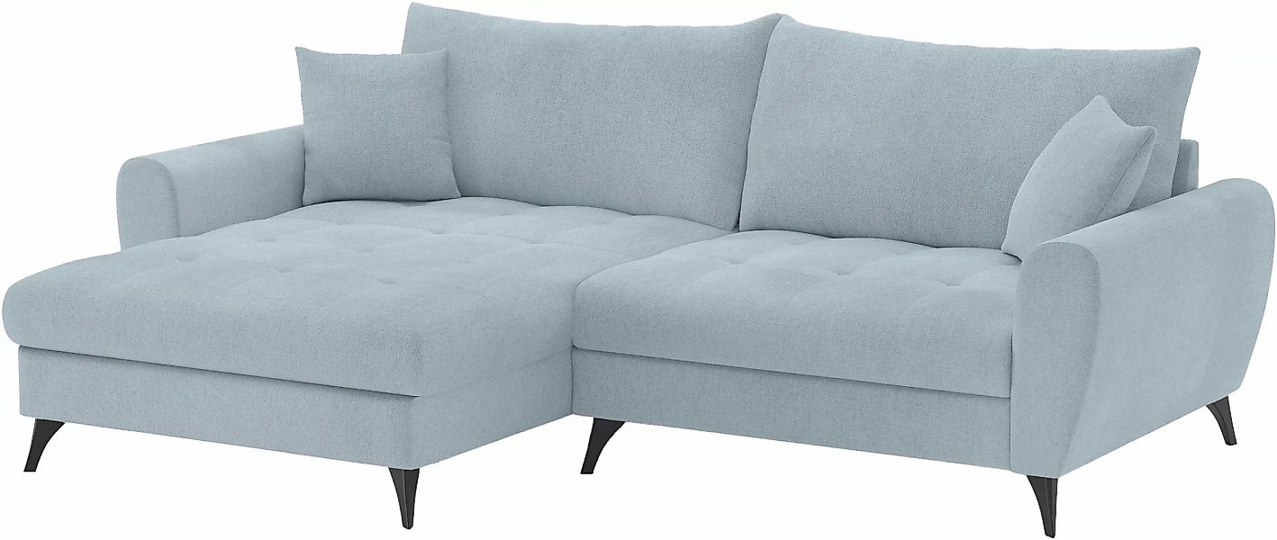 Mr. Couch Ecksofa "Blackburn II, L-Form", Mit Kaltschaumpolsterung bis 140 günstig online kaufen