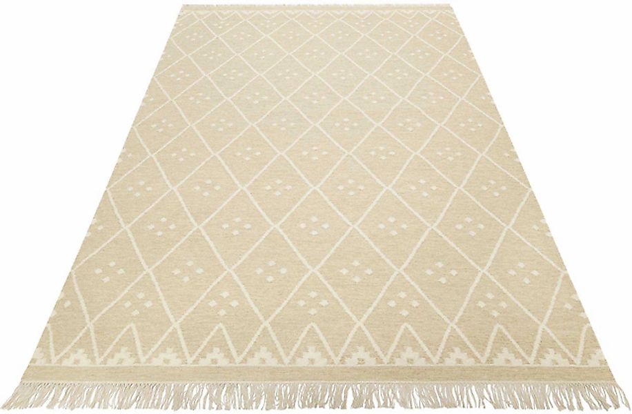 Green Looop Teppich »Vermont GL-82101«, rechteckig, 5 mm Höhe, handgewebter günstig online kaufen