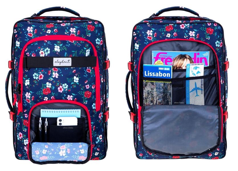 ELEPHANT Reiserucksack Fly Travel Flower Rucksack günstig online kaufen