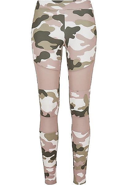 URBAN CLASSICS Leggings Urban Classics Damen Ladies Camo Tech Mesh Leggings günstig online kaufen