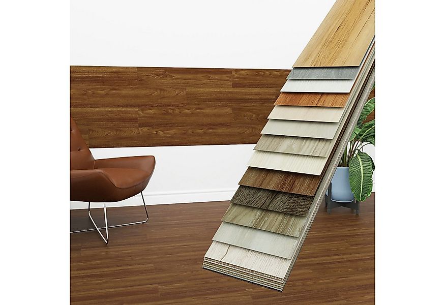 Hexim Vinylboden, Vinyldielen 0,97m² selbstklebend PVC Wandverkleidung Bode günstig online kaufen