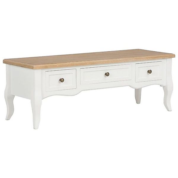 vidaXL TV-Schrank TV-Board Weiß 100 x 35 x 35 cm Holz günstig online kaufen