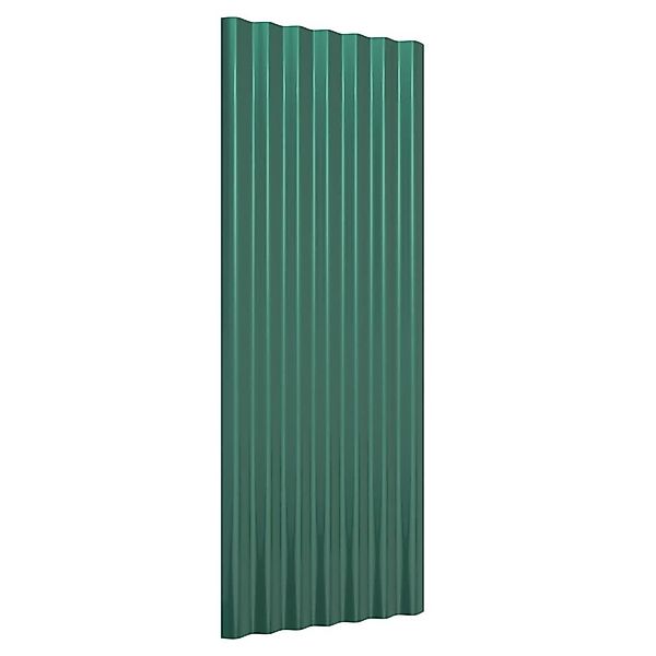 vidaXL Deckenplatten Dachpaneele 12 Stk. Verzinkter günstig online kaufen