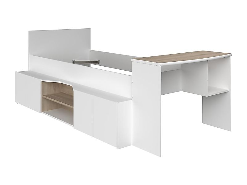 Parisot Hochbett "Cleo" 1 Stk. tlg. Schreibtisch beidseitig anbaubar, viel günstig online kaufen