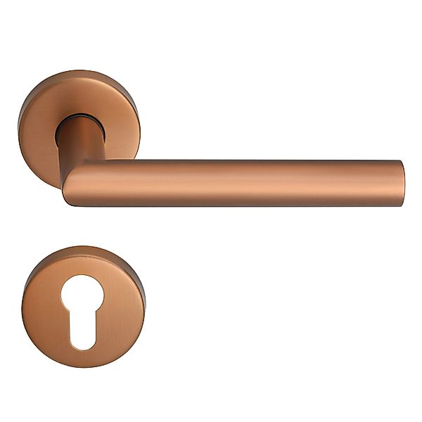 MeinTürgriff Drückergarnitur Toulouse Roségold Türdrücker Edelstahl Türgrif günstig online kaufen