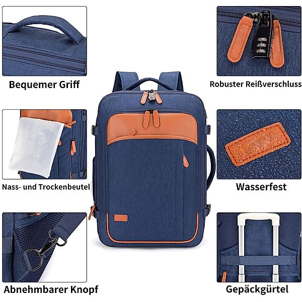 OKWISH Reiserucksack Laptoptasche Business Rucksack Rucksäcke günstig online kaufen