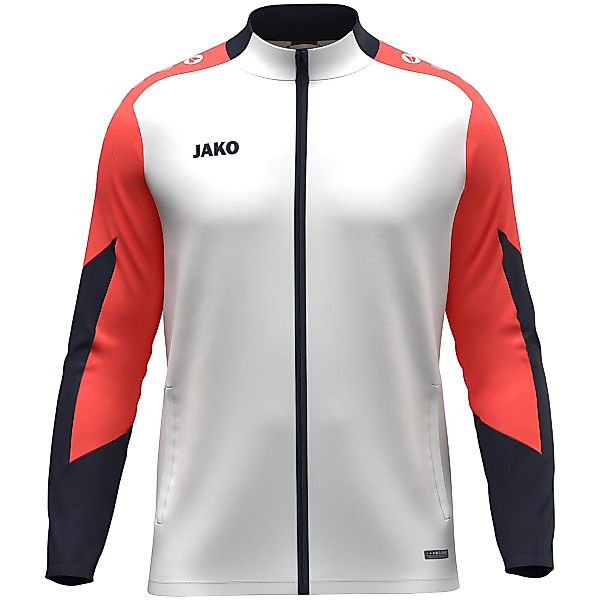 Jako Präsentationsanzug Polyesterjacke Dynamic WEIß/CORAL/MARINE günstig online kaufen