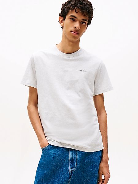 Tommy Jeans T-Shirt "TJM SLIM LINEAR CHEST TEE EXT", Mit Rundhalsausschnitt günstig online kaufen