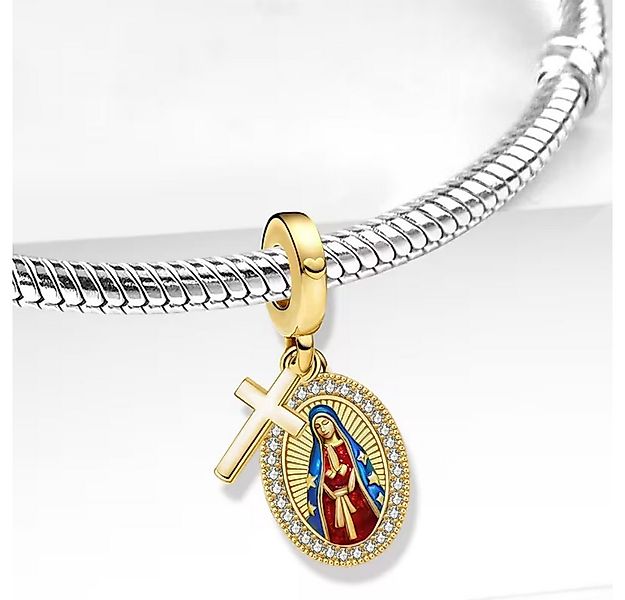 XCOAST Anhänger mit Gravur Ave Maria Charm – 925 versilberter Anhänger mit günstig online kaufen