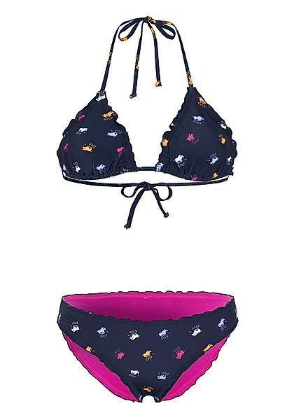 Polo Sylt Triangel-Bikini mit Allover-Muster (Set) günstig online kaufen