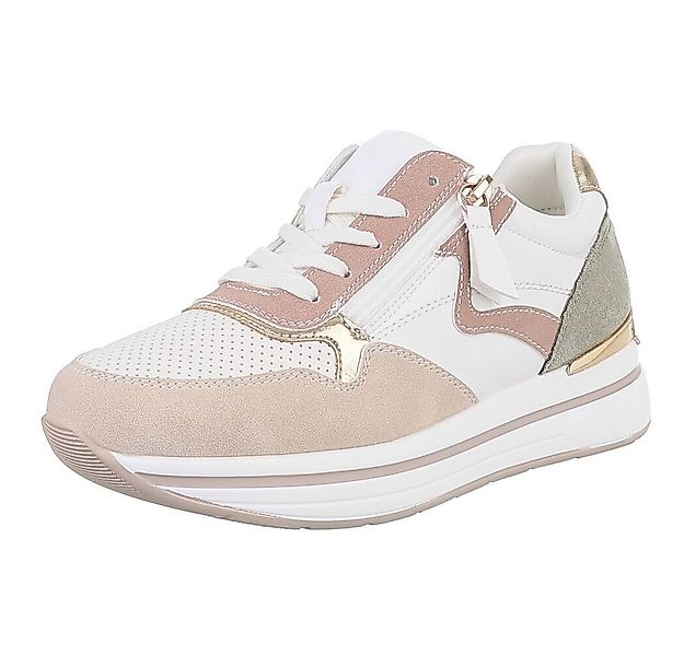 Ital-Design Damen Low-Top Freizeit Sneaker (88671841) Keilabsatz/Wedge Snea günstig online kaufen