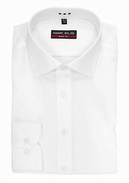 MARVELIS Businesshemd Businesshemd - Body Fit - Uni günstig online kaufen