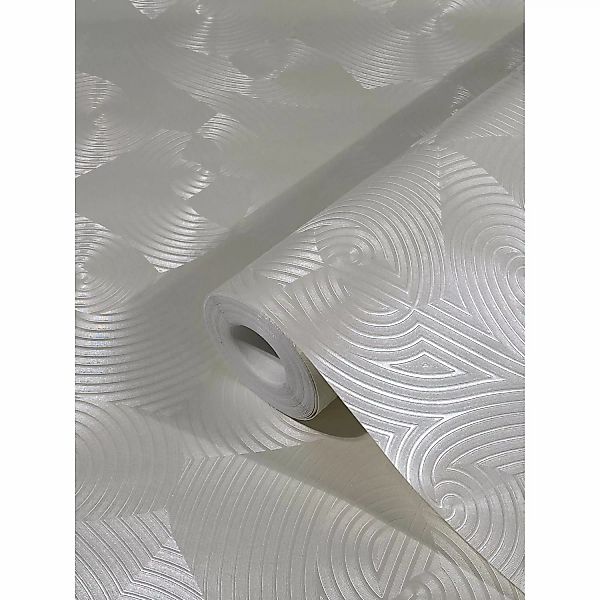 Glööckler Vliestapete Imperial Uni changierender Fond Beige günstig online kaufen