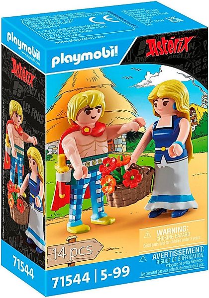 Playmobil® Tragicomix und Falbala (71544), Asterix Konstruktions-Spielset, günstig online kaufen