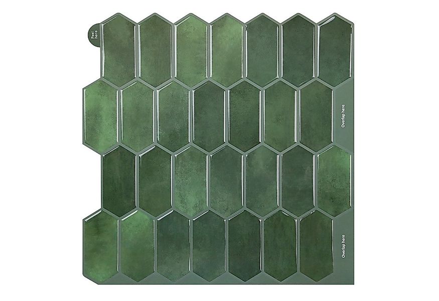 Coonoor Küchenrückwand selbstklebend Spritzschutz Küche Wandpaneele, alle U günstig online kaufen