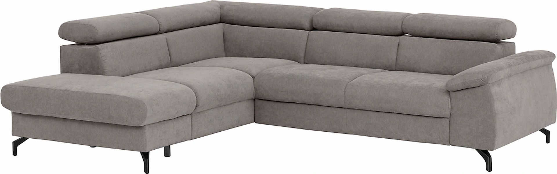 COTTA Ecksofa "Komaris L-Form", mit Kopfteilverstellung, wahlweise mit Bett günstig online kaufen