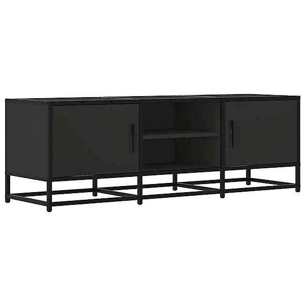 vidaXL TV-Schrank Schwarz 120x35x41 cm Holzwerkstoff und Metall 848839 günstig online kaufen