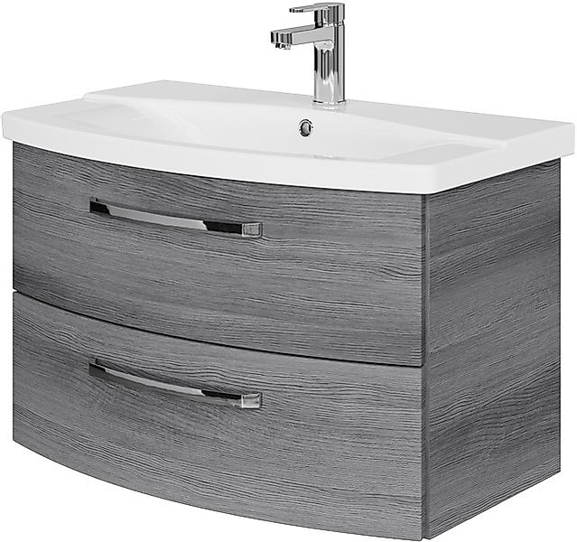 Saphir Waschtisch »Serie 4010 Keramik-Waschtisch mit Unterschrank, 84 cm br günstig online kaufen