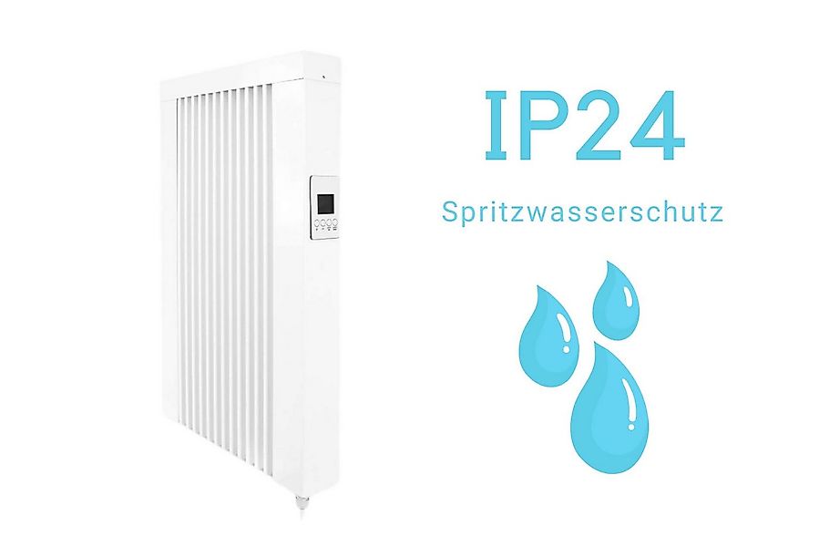 eVARMO Elektro-Heizkörper Badheizung areo bano, elektrische Flächenspeicher günstig online kaufen