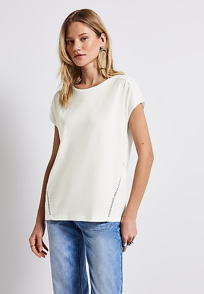 STREET ONE T-Shirt im soften Baumwoll-Mix günstig online kaufen