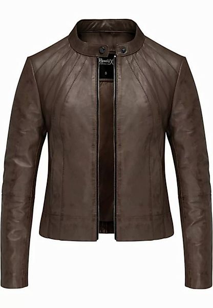 REPUBLIX Lederjacke WILLOW Echtleder Damen Biker Zipper Jacke günstig online kaufen