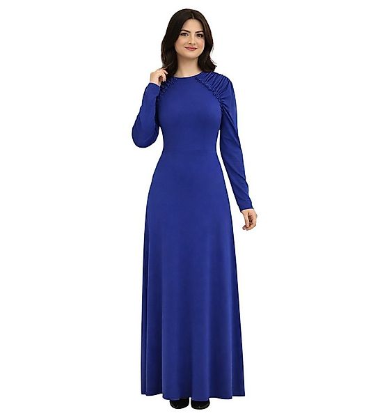 fashionshowcase Abendkleid Damen Maxikleid Hijab Kleid mit Raglanärmeln - M günstig online kaufen