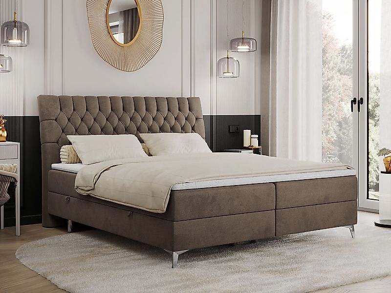 MKS MÖBEL Boxspringbett MILEN (Set, Packung, günstig online kaufen