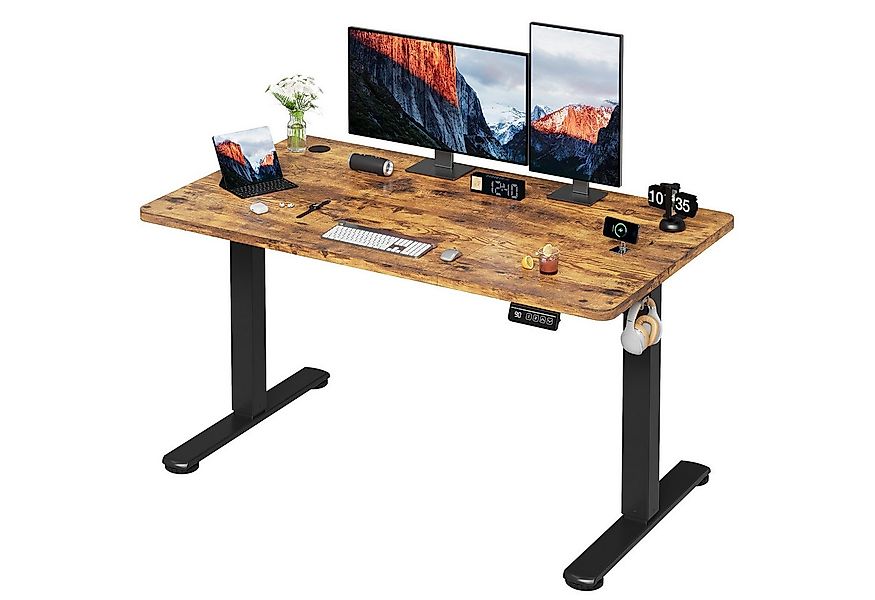 HOMALL Schreibtisch Höhenverstellbar elektrischer Memory-Funktion 100/120/1 günstig online kaufen