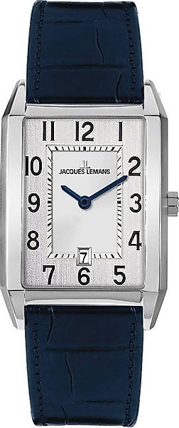 Jacques Lemans Quarzuhr Torino 1-2160.1A, Armbanduhr, Herrenuhr, Lederarmba günstig online kaufen