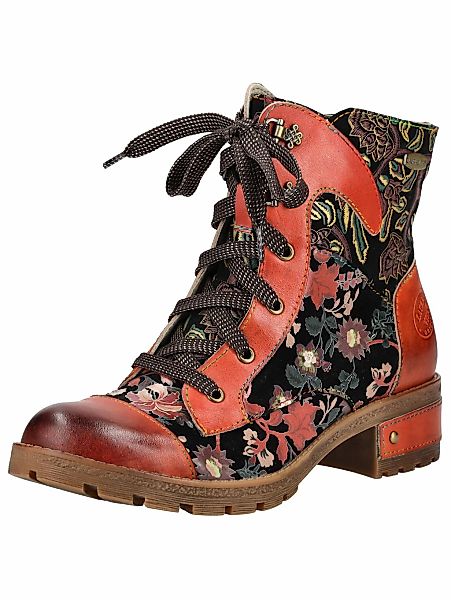 LAURA VITA Schnürstiefelette "LAURA VITA Stiefelette Leder/Textil" günstig online kaufen