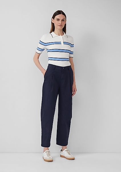 s.Oliver 7/8-Hose Baumwollstretch-Hose mit Barrel Leg günstig online kaufen