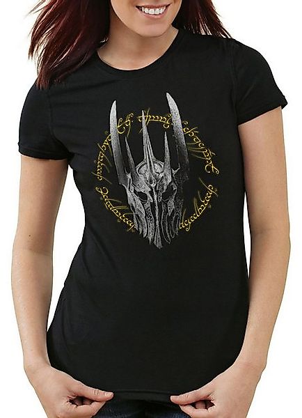 style3 T-Shirt Dunkle Ringe tolkien auenland herr der ringe lord of the rin günstig online kaufen