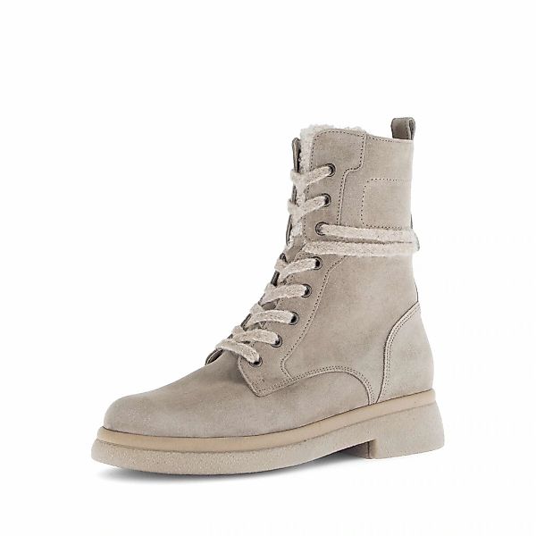 Gabor Schnürstiefelette "Schnürstiefelette Materialmix Leder/Lederimitat" günstig online kaufen