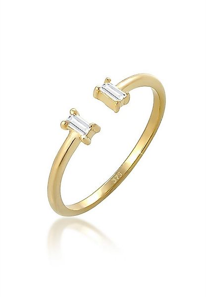 Elli Premium Verlobungsring Topas Weiß 375 Gelbgold günstig online kaufen